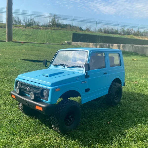 WPL C74 1/10 2.4G 4WD RTR Rc Car For SUZUKI JIMNY Truck Crawler Vehicle Models Toy Proportional Control JA11 - Image 4