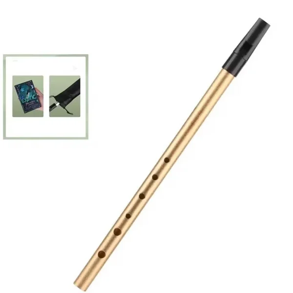 Irish Whistle Note C / D Aluminum Alloy with Teaching Materials - Image 4