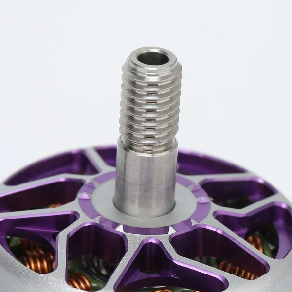 FlyFishRC Flash 2207 1850KV 6S / 2750KV 4S Unibell Brushless Motor Grey Purple Color for Freestyle FPV Racing RC Drone - Image 2