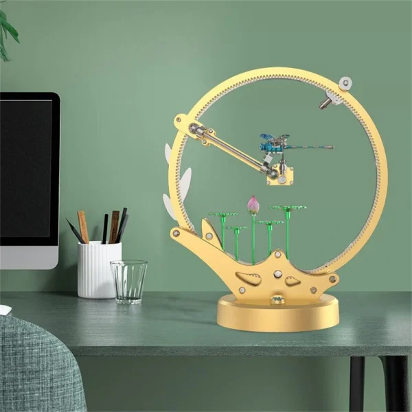 TECHING Flying Dragonfly Sculpture 3D Metal Model DIY Assembly Kit Excellent STEAM Educational Science Discovery Toys Kids Children Gift - Image 5