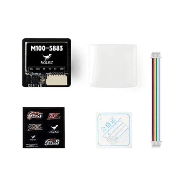 HGLRC M100 5883 GPS Module M10 Chip with QMC 5883 Compass Ceramic Antenna for RC Drone FPV Racing Helicopter Airplane - Image 5