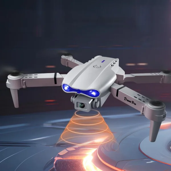 YLR/C E99 / E99D WiFi FPV with LCD Screen Controller HD Dual Camera Lighting Arms Optical Flow Positioning Colorful LED Light Foldable RC Drone Quadcopter RTF - Image 6