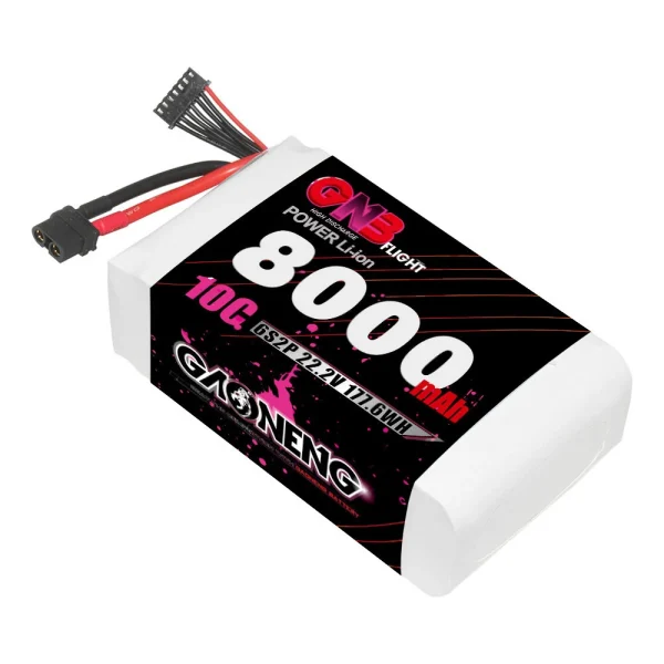 Gaoneng GNB 22.2V 8000mAh 10C 6S LiPo Battery XT30 / XT60 Plug for RC Car Airplane Multi-Rotor Drone - Image 2