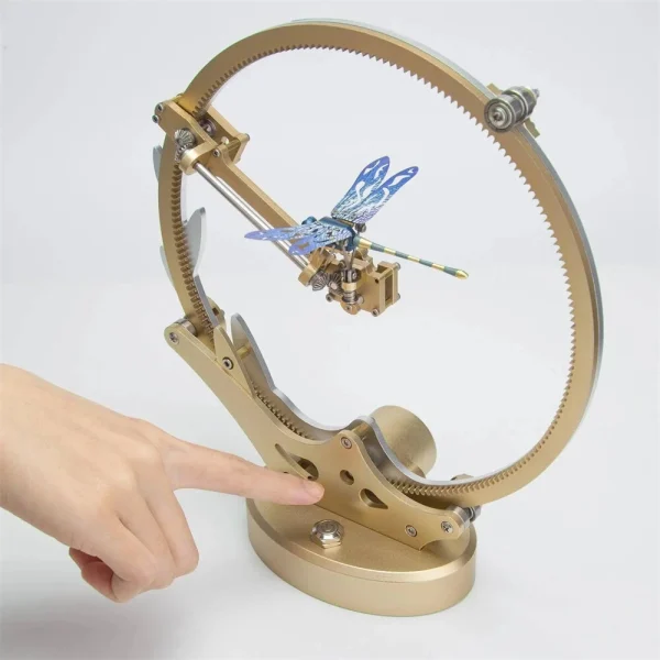 TECHING Flying Dragonfly Sculpture 3D Metal Model DIY Assembly Kit Excellent STEAM Educational Science Discovery Toys Kids Children Gift - Image 2