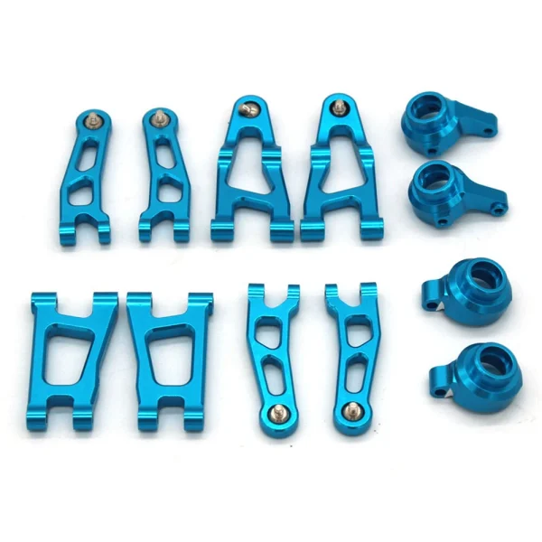 Upgraded Metal Suspension Arms Steering Cups Wheel Seat Set for 1/16 SG 1603 1604 1605 1606 1607 RC Car Vehicles Models Spare Parts