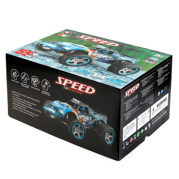 Wltoys 104019 1/10 2.4G 4WD Brushless High Speed RC Car Vehicle Models 55KM/H - Image 6