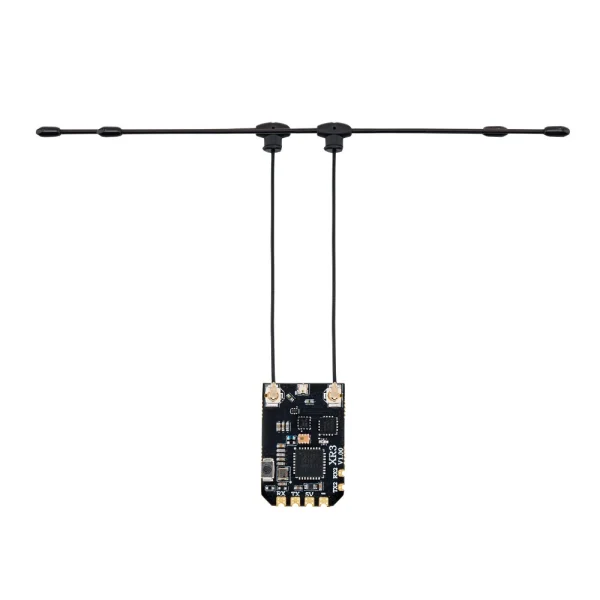 RadioMaster XR3 Nano ExpressLRS ELRS 2.4GHz/900MHz/Dual-Band Multi-Frequency Dual T-Antenna Diversity Receiver for Radiomaster TX16S Boxer GX12 Pocket Radio - Image 2