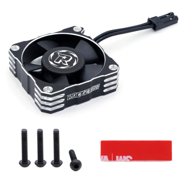 Surpasshobby ROCKET-RC 30mm 35mm 40mm V3 Aluminum RC Car Cooling Fan High Speed Heat with JST Connector - Image 9