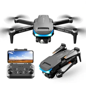 PJC RG107 RG-107 PRO 5G WiFi FPV with 4K HD ESC Dual Camera Obstacle Avoidance Optical Flow Positioning Foldable RC Drone Quadcopter RTF