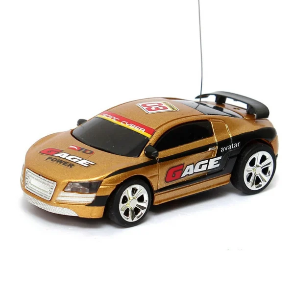 1/58 27MHZ/40MHZ 4CH Electric Mini RC Car w/ LED Light Radio Remote Control Racing Toys Model - Image 5