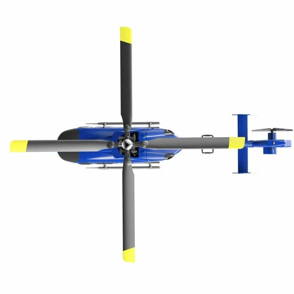 RC ERA C187 2.4G 4CH 6-Axis Gyro Optical Flow Localization Altitude Hold Flybarless EC135 Scale RC Helicopter RTF - Image 3