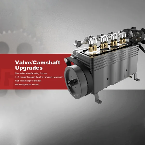 TOYAN FS-L400 14cc Inline 4 Cylinder 4 Stroke Water-Cooled Assembly Gas Engine Model for RC Model Car Ship Airplane Vehicles Boats Parts - Image 8