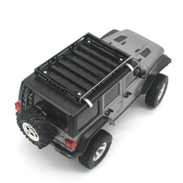 Upgraded Metal Simulation Luggage Rack for JJRC C8801 C8809 FMS 1/18 Red Rabbit Thunder Storm RC Cars Vehicles Models Spare Parts - Image 5