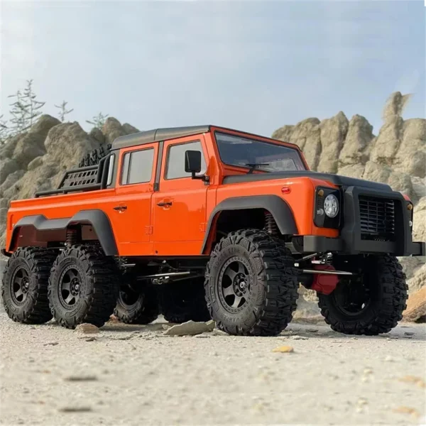 AUSTARHOBBY AXX6 RTR 6X6 1/10 2.4G 6WD RC Car for Land Rover for Defender Rock Crawler Off-Road Climbing Truck LED Light Metal Gears Vehicles Models Toys - Image 2