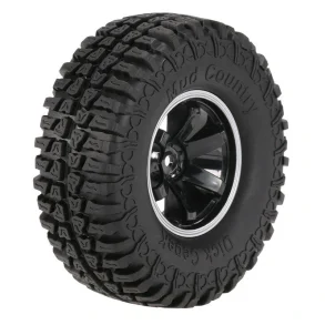 4Pcs AUSTAR AX-3020C 1.9 Inch 103mm RC Car Tires With Hub For 1/10 D90 SCX10 CC01 RC Car Crawler