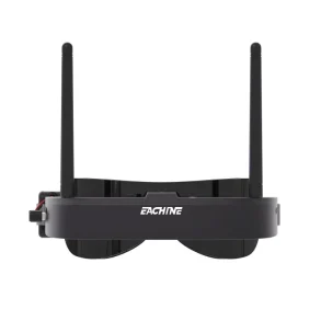 Eachine EV100 5.8G 72CH 720*540 FPV Goggles With Dual Antennas Fan 18650 Battery Case For RC Drone