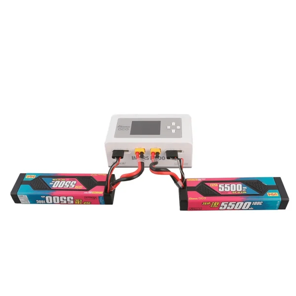 Gens Ace IMARS D300 G-Tech Channel AC 300W DC 700W 16Ax2 RC Smart Balance Charger for 1-6S LiFe Lipo LiHV 1-16S NiMH Battery - Image 5