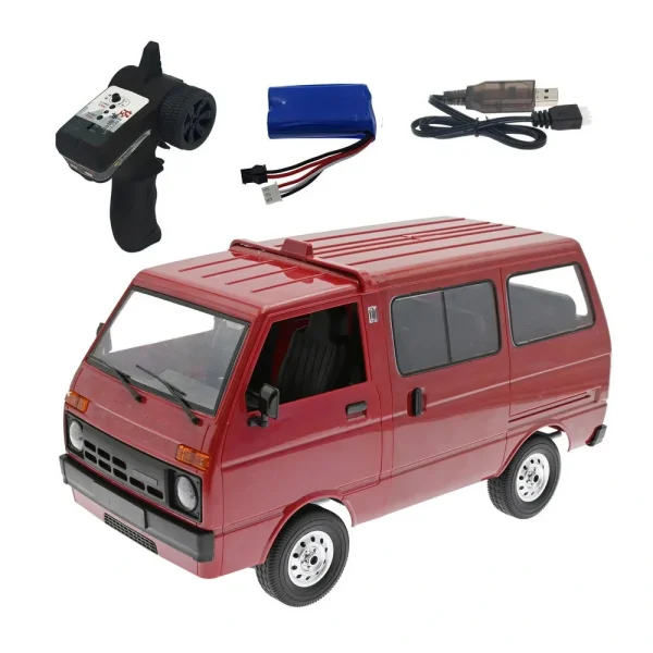 WPL D42 2.4G 2WD 1/10 Drift Crawler Off Road RC Car Vehicle Models Toy w/ Light Full Proportional Control - Image 3