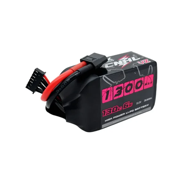 CNHL Black Series V2.0 6S 22.2V 1300mAh 130C LiPo Battery XT60 Plug for Nazgul5 Mark5 200-220mm 4-5 Inch RC Drone FPV Racing - Image 3