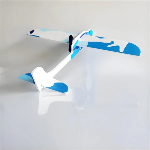 Single Wing Airplane Model Electric Foam Glider Assembly kit Science Education Outdoor Children's Hand-assembled Toys - Image 3