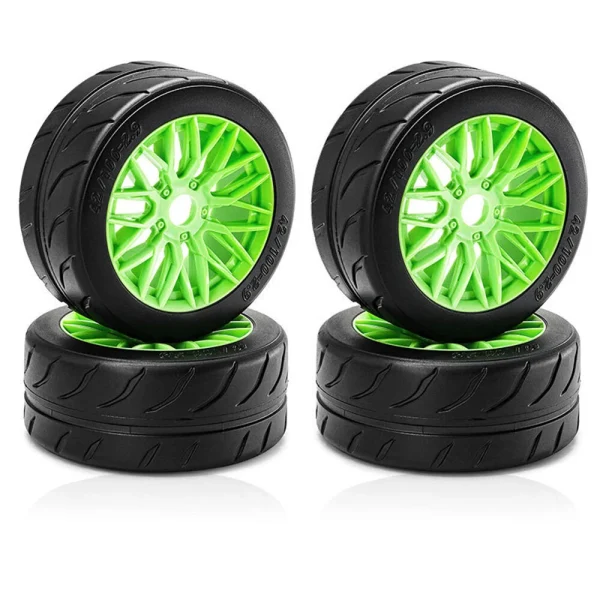 4PCS Wheel Hub Rubber Tires for 1/8 ARRMA 1/7 Infraction 6S F1 Limitless RC Car Vehicle Models Parts D266 - Image 3