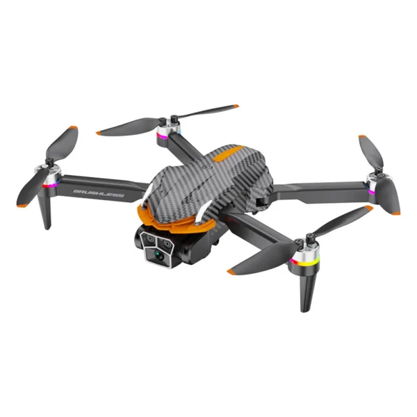 AE4 PRO WiFi FPV with LCD Screen Controller HD Dual Camera Servo Gimbal Intelligent Obstacle Avoidance LED Brushless Foldable RC Drone Quadcopter RTF - Image 2