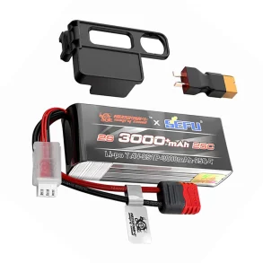 MJX 2S 7.4V 25c 3000mAh L I-PO Battery with T-plug for MJX 16208 16209 14209 14210 RC Car Parts