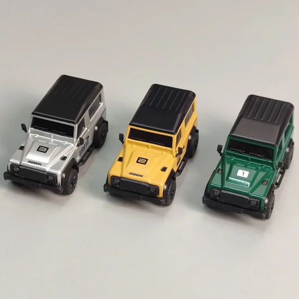 LDARC R01 1/64 2.4G RWD RC Car Micro Rock Crawler Mini Climbing Truck LED Light 3 Speed Off-Road Vehicles Models Remote Control Racing Full Proportional Toys 60 Minutes Working Time - Image 6