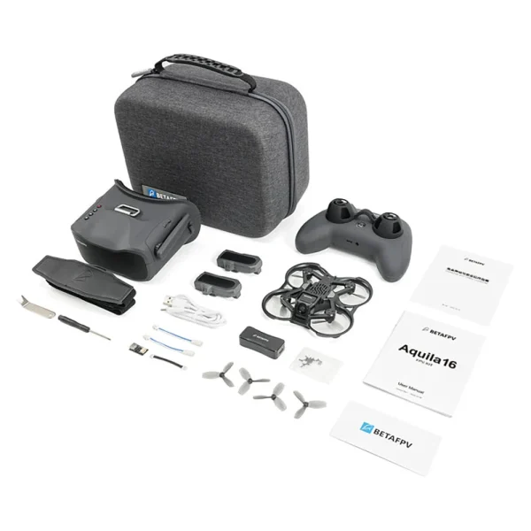 BetaFPV Aquila16 RTF 86mm 1S Whoop FPV Racing Drone ELRS 2.4G with FPV Goggles Radio Controller for Beginner - Image 4