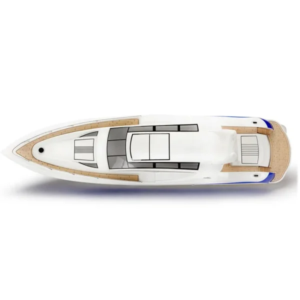 TFL 1105 Princess 960mm 2.4G Glass Fiber Hull Electric Rc Boat 120A ESC w/o Servo Transmitter Battery Charger - Image 2