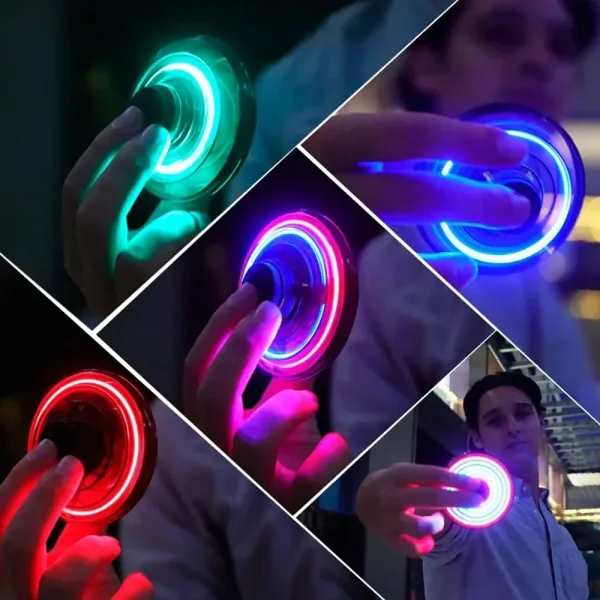 Flying Ball Toys Magic Spinner Flight Gyro UFO Drone Aircraft induction Gyroscope Decompression Toy Kids Children Gifts - Image 9