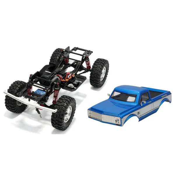 RGT Shooter 136100 PRO 1/10 2.4G 4WD Brushless RC Car FOC Hobbywing Power Rock Crawler EP Off-Road Climbing Truck LED Light Vehicles Models Carbon Chassis Rail Toys - Image 6