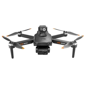 PJC RG800 MAX GPS 5G Repeater Digital FPV with 5.9inch LCD Screen Controller 1080P HD Dual Camera Servo Gimbal 360 Obstacle Avoidance Brushless Foldable RC Drone Quadcopter RTF