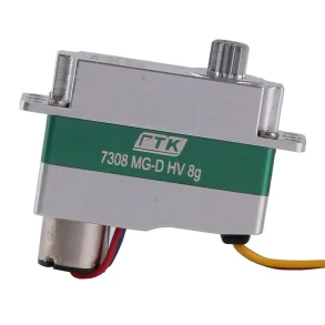PTK 7308MG-D Micro Servo 8g Wholesale Digital Metal Tooth Metal Case Model Airplane DLG Glider Aircraft Servo Kts X08
