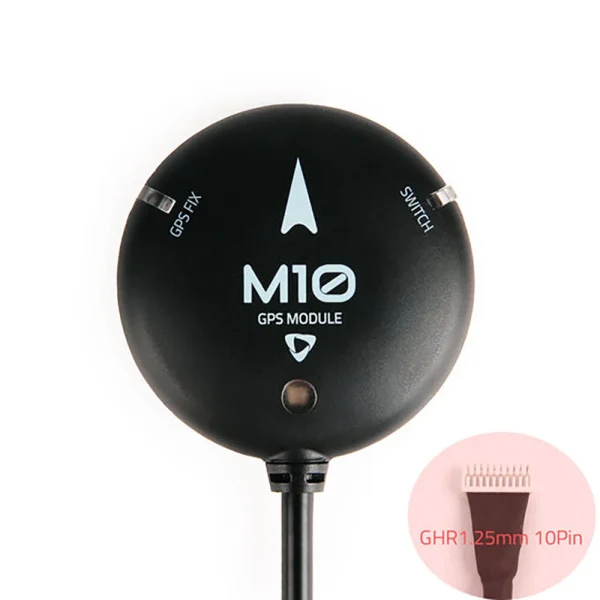 Holybro M10 GPS Module with Compass LED Indicator Onboard Buzzer for Pix32 Pixhawk 1/2.4.6/2.4.8 Flight Controller RC Models - Image 2