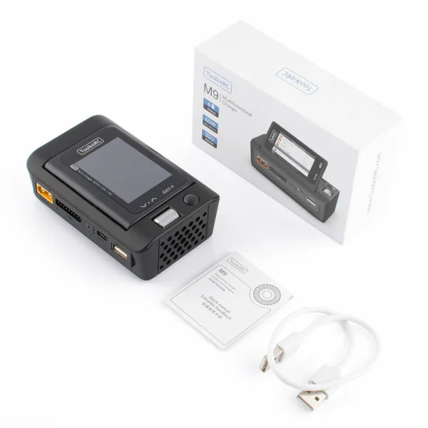 ToolkitRC M9 Multi Function 600W 20A DC Smart Charger with Audio Function - Image 9