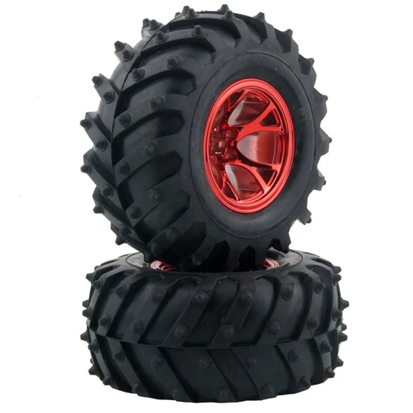 4Pcs/Per Austar Wheel Tires Plastic Wheel Rims for 1/10 RC Crawler HSP HPI Car Parts - Image 5