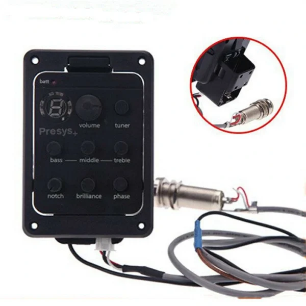 Folk Acoustic Guitar Pickup Presys Blend Dual Mode Equalizer With Mic Beat Board Pickups - Image 3