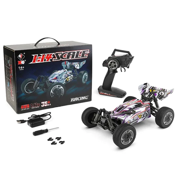 WLTOYS 144016 1/14 2.4G 4WD RC Car Off-Road High Speed 35km/h Full Proportional Vehicles Models Toys - Image 5