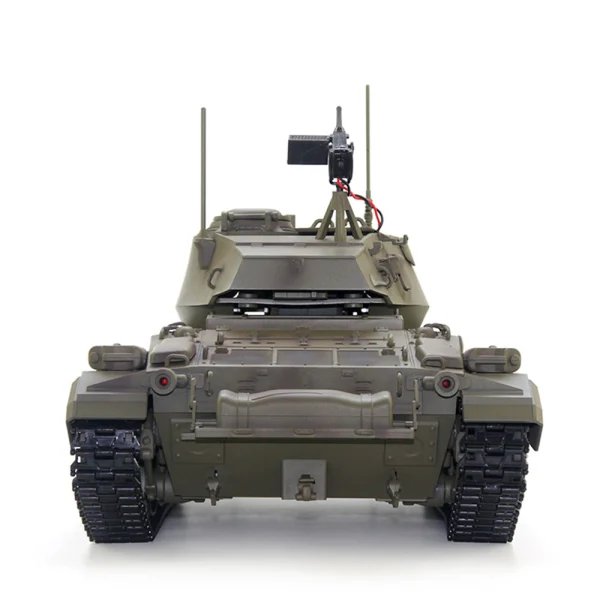 Tongde Model Chaffee M24 RTR 1/16 2.4G RC Battle Tank Smoke Sound Shooting LED Light Simulated Vehicles Model RTR Toys - Image 5