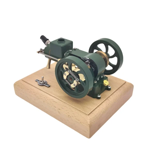 M17 1.6cc Mini Micro Hit and Miss Engine Evaporated Water-cooled Four-stroke Horizontal Gasoline Engine Internal Combustion Engine Model M17B Gasoline Engine Internal Combustion Engine Model - Speed Adjustable - Image 2