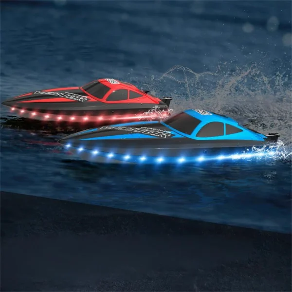 Volantexrc 79506 VECTOR28 2.4G 2CH RTR RC Boat Waterproof 25km/h High Speed with LED Light Water Cooling System Remote Control Boat Vehicle Model - Image 7