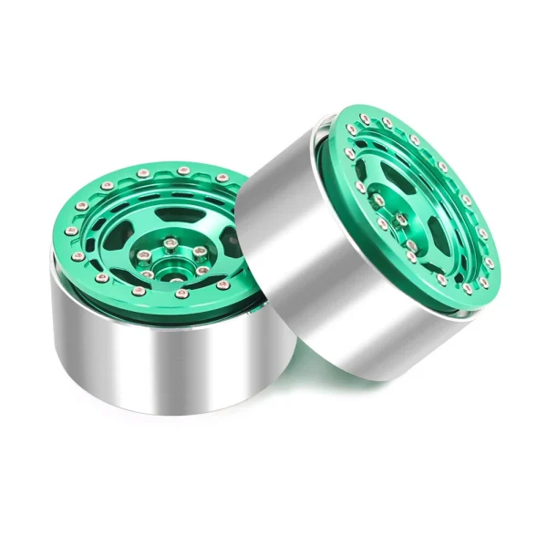 4PCS 2.2 Inch Wheel Hub Climbing RC Car Spare Parts for 1/10 TRX4 SCX10 Axail Easy Control 4102 D90 Vehicle Models Parts - Image 5