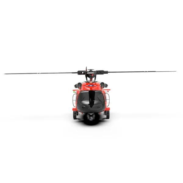 YXZNRC F09-S 2.4G 6CH 6-Axis Gyro GPS Optical Flow Positioning 5.8G FPV Camera Dual Brushless Motor 1:47 Scale Flybarless RC Helicopter RTF - Image 7