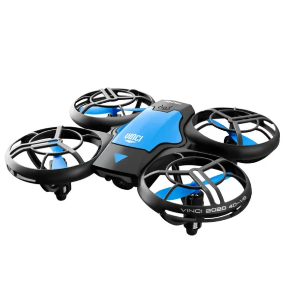 4DRC V8 Mini WiFi FPV with HD Camera Gesture Control Stunt Tumbling Colorful LED Lights Grid Full Protection Child Gift RC Toys Drone Quadcopter RTF - Image 4