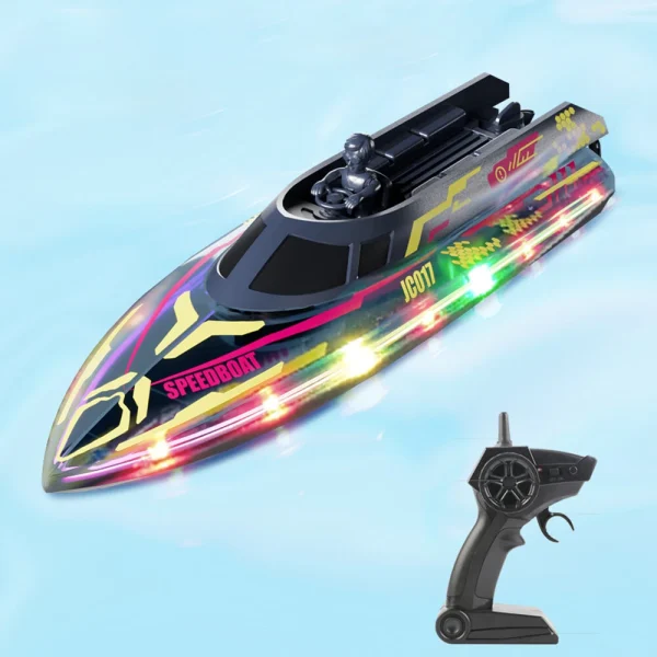 Rockwoo JF017 2.4G Rc Boat Dual Power Wireless Electric Remote Control Model Toys for Children Gift - Image 3
