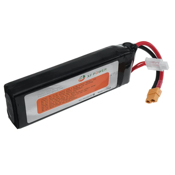 XF POWER 11.1V 4500mAh 75C 3S LiPo Battery XT60 Plug for RC Car - Image 5
