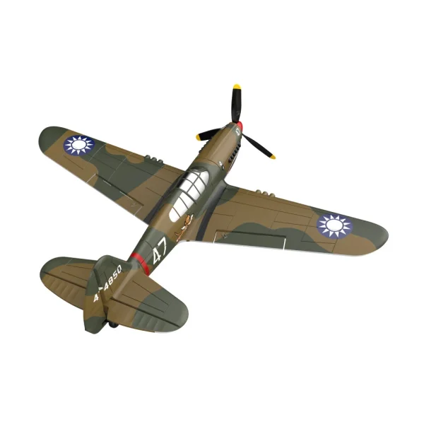 Eachine P-40 P40 Fighter V2 400mm Wingspan 2.4GHz 4CH EPP 6-Axis Gyro One-Key U-Turn Aerobatic RC Airplane BNF/RTF for Trainer Beginner - Image 3