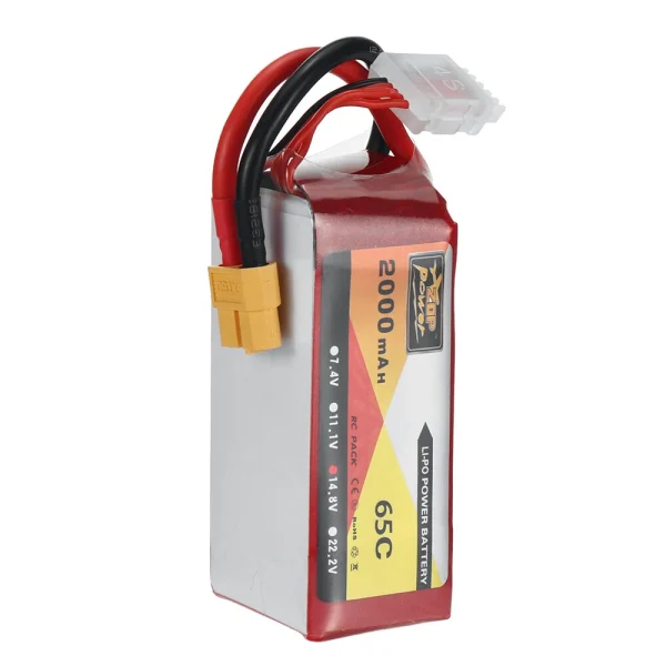 ZOP Power 14.8V 2000mAh 65C 4S LiPo Battery XT60 Plug for RC Drone - Image 5