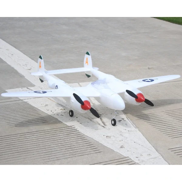 MD P38 1200mm Wingspan EPO RC Airplane Lockheed P-38 Lighting Zoom Aircraft Fixed Wing KIT/PNP - Image 4